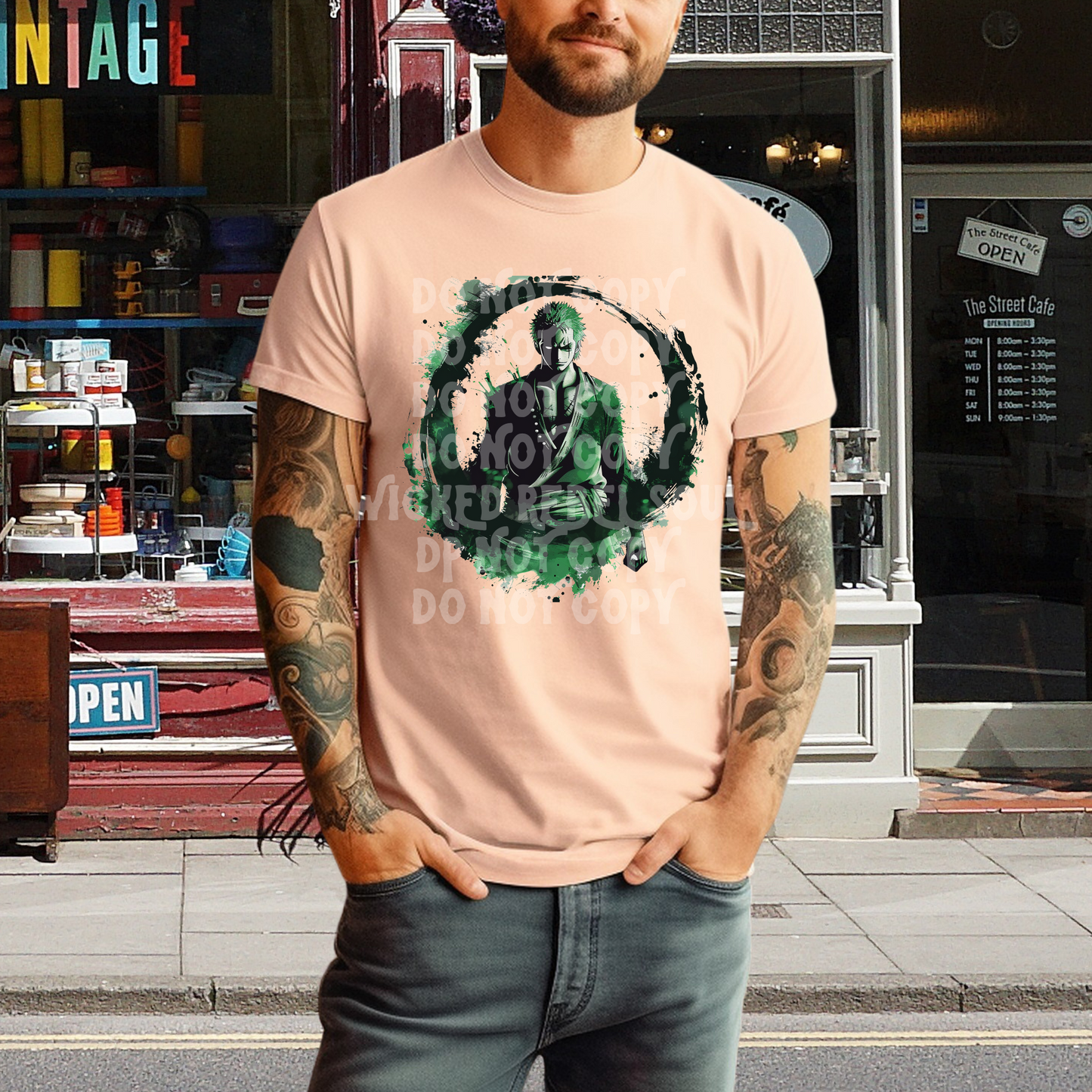 OP Anime (choose your design) DTF TRANSFER