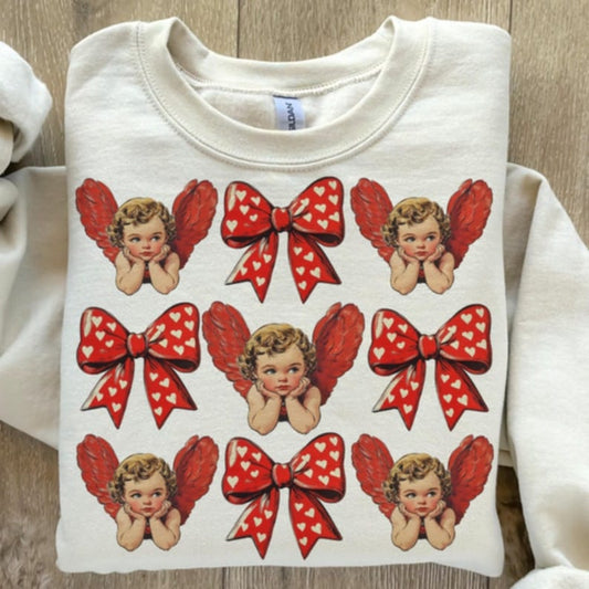 Cupid bow grid - DTF TRANSFER (ULF)