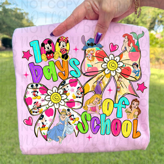 Bow princess mouse - DTF TRANSFER (100 days of growth school edition collab)