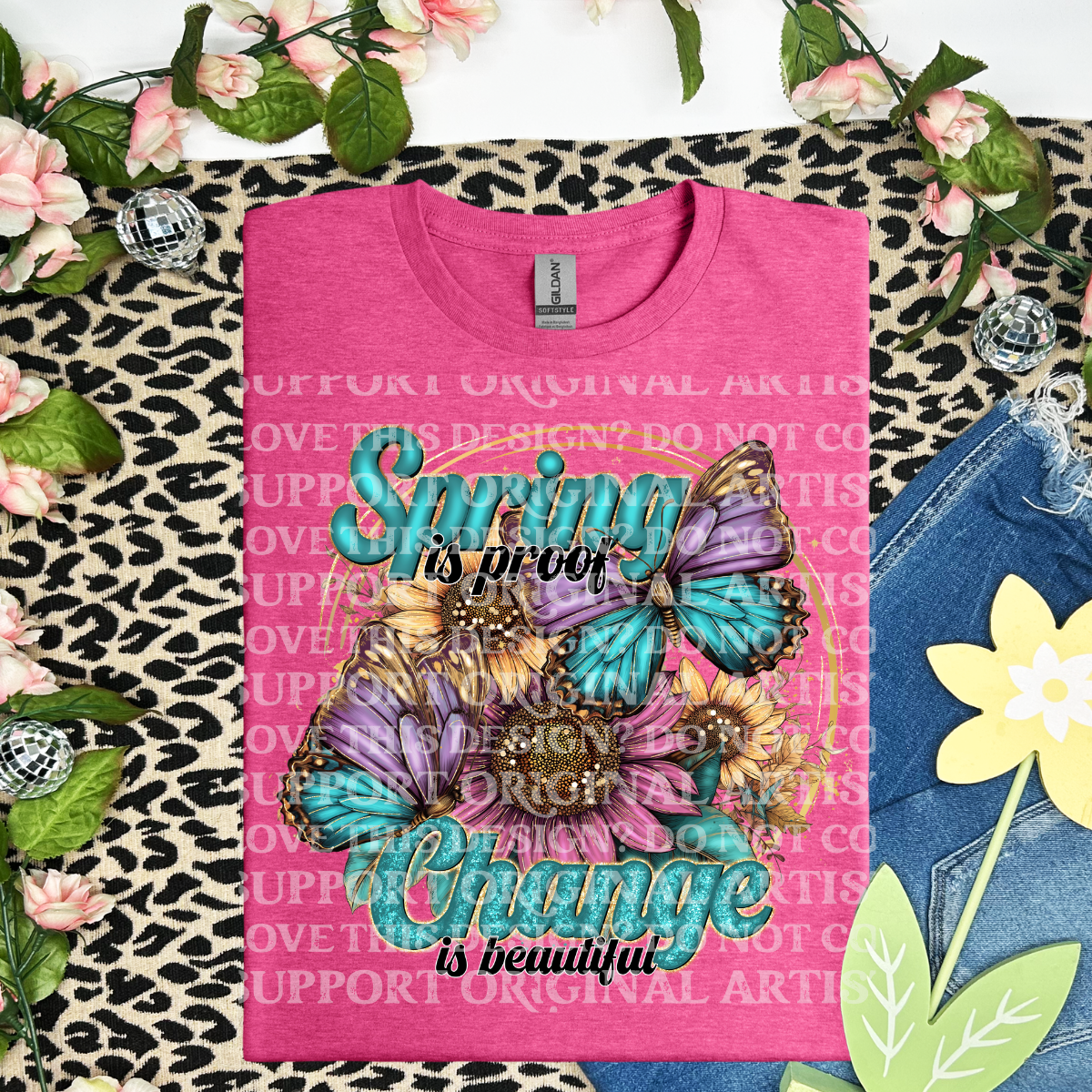 Spring is proof-DTF TRANSFER (SSDD)