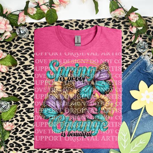 Spring is proof-DTF TRANSFER (SSDD)