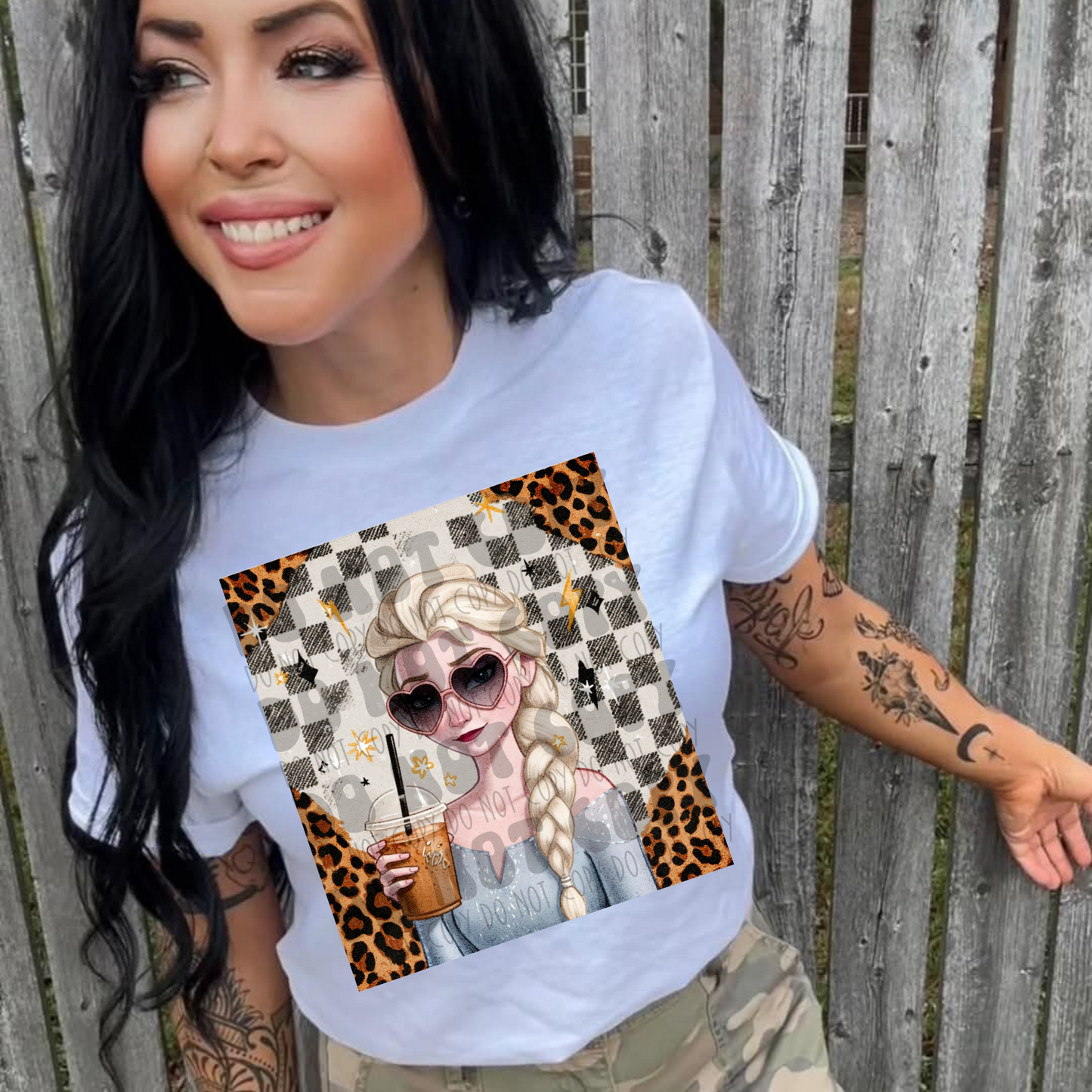 Ice Princess - DTF TRANSFER (Coffee princess bundle SAVED)