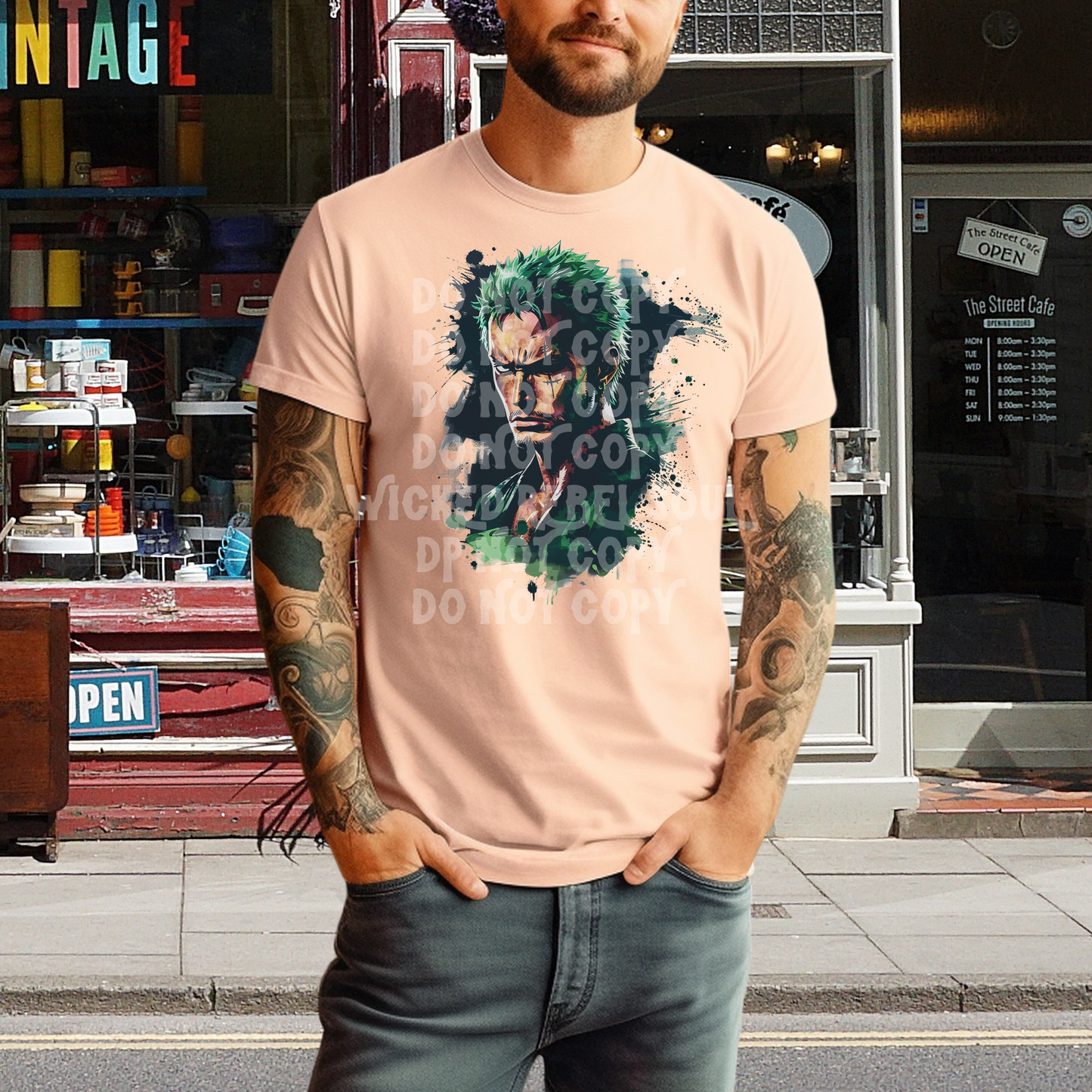 OP Anime (choose your design) DTF TRANSFER