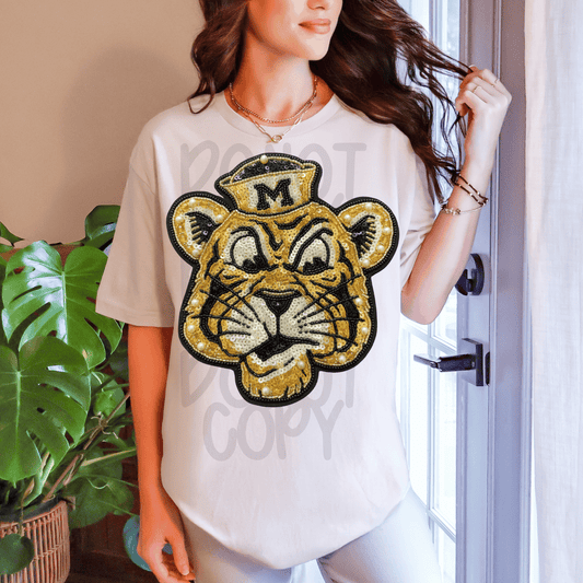 M : extra faux sequin - DTF TRANSFER (SYM)