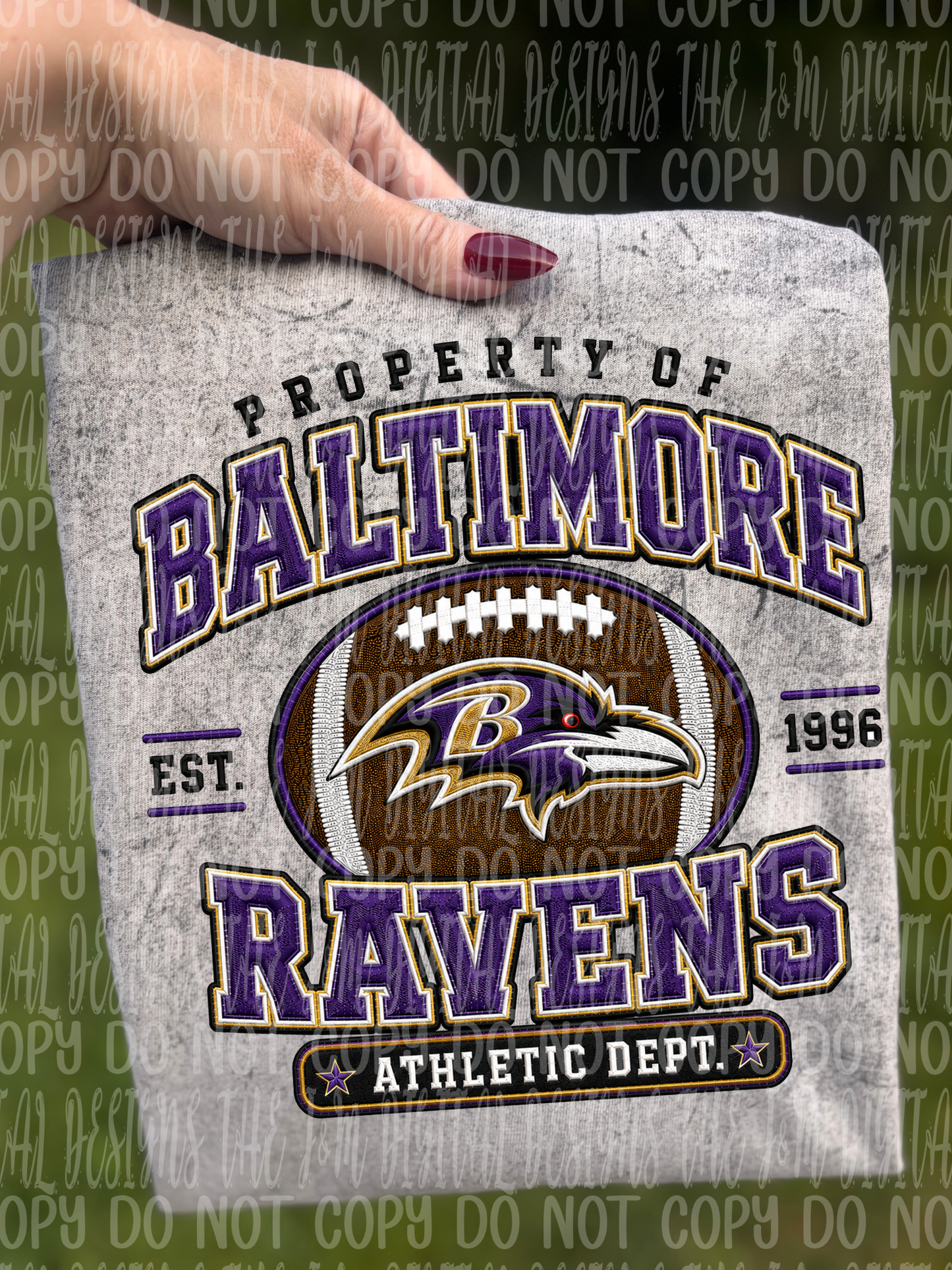 Property of RAVENS - DTF TRANSFER (JMD)