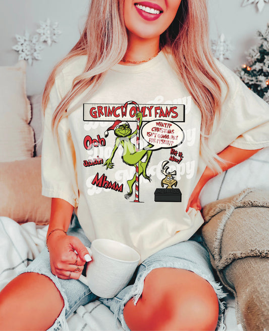 Grouch Only Fans - DTF TRANSFER (RTD)