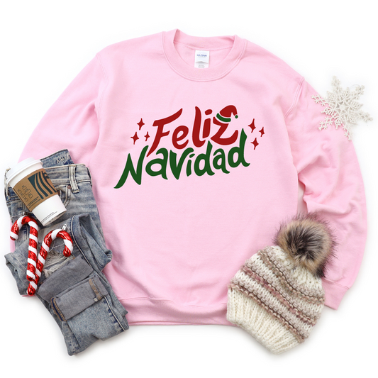 Feliz Navidad elf hat - DTF TRANSFER ONLY