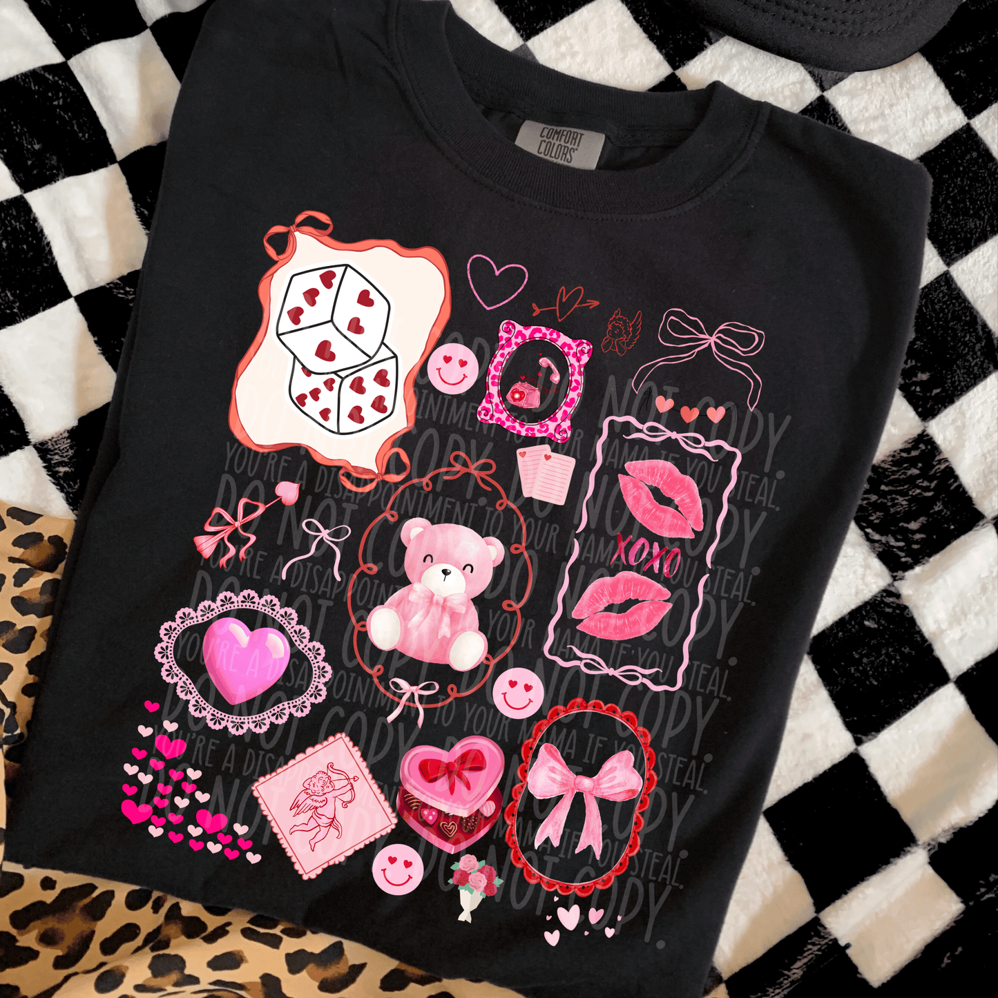 Valentine Collage - DTF TRANSFER (XOXO Epic Valentine's Collab SYM PD X PVC)