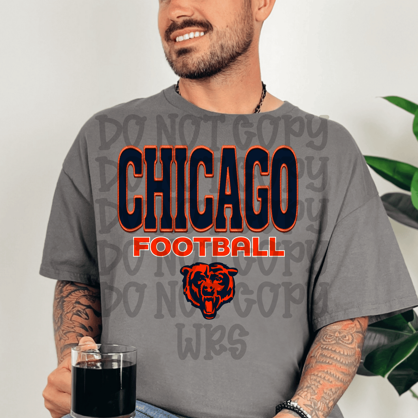 Mens unisex Football Design CHOOSE YOUR TEAM DTF TRANSFER (MMD)