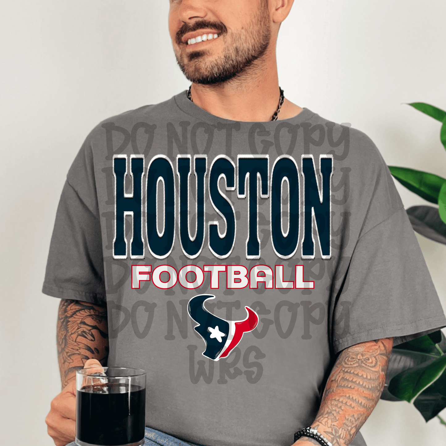 Mens unisex Football Design CHOOSE YOUR TEAM DTF TRANSFER (MMD)