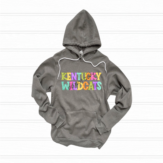 Wildcats preppy typography - DTF TRANSFER (DKDBK)