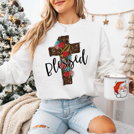 Blessed- DTF TRANSFER (MG Xmas fundraiser)