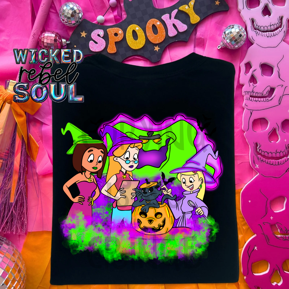 Witches - DTF TRANSFER ; 90s throwback Collab NDC/MMDD