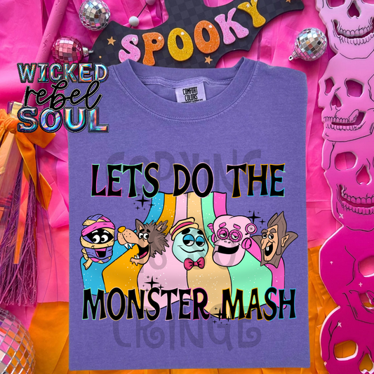 Let's do the monster mash - DTF TRANSFER ; 90s throwback Collab NDC/MMDD