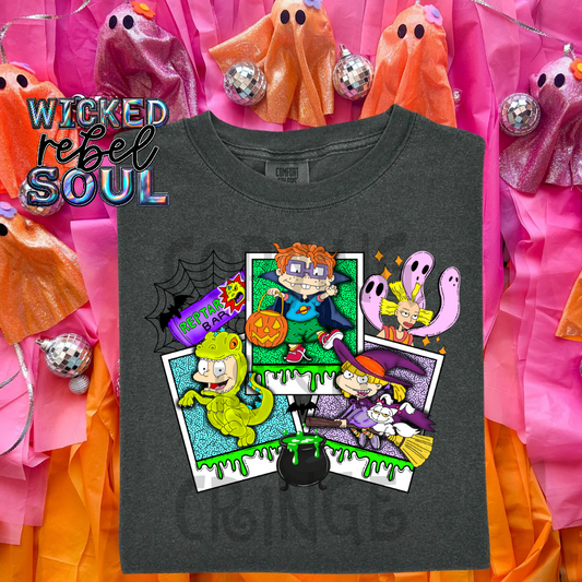 Reptar - DTF TRANSFER ; 90s throwback Collab NDC/MMDD