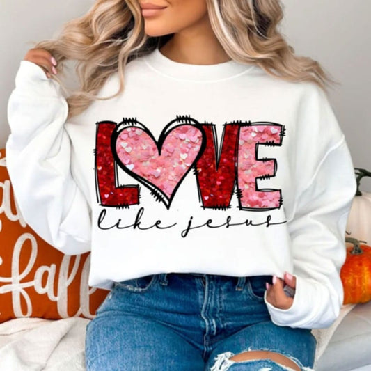 Love like Jesus- DTF TRANSFER (ULF)