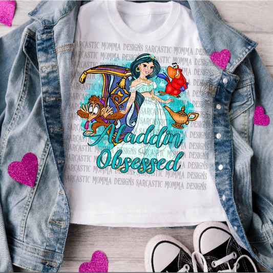 Arabian Princess Obsessed-DTF TRANSFER (SMD)