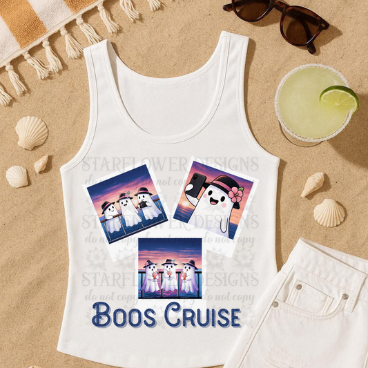 Boos Cruise- DTF TRANSFER (Spooky Summer Collab)