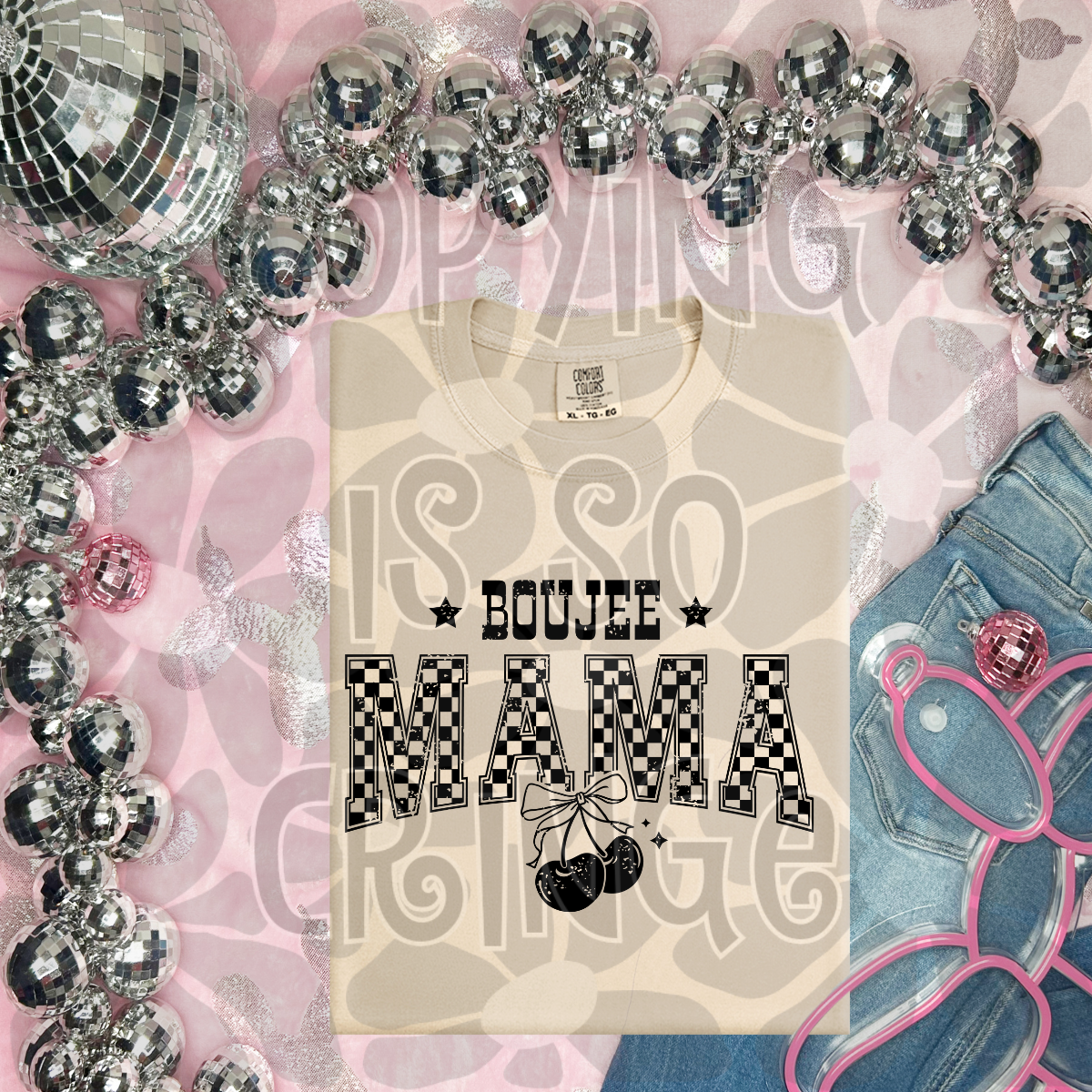 Boujee Mama-DTF TRANSFER (CFD)