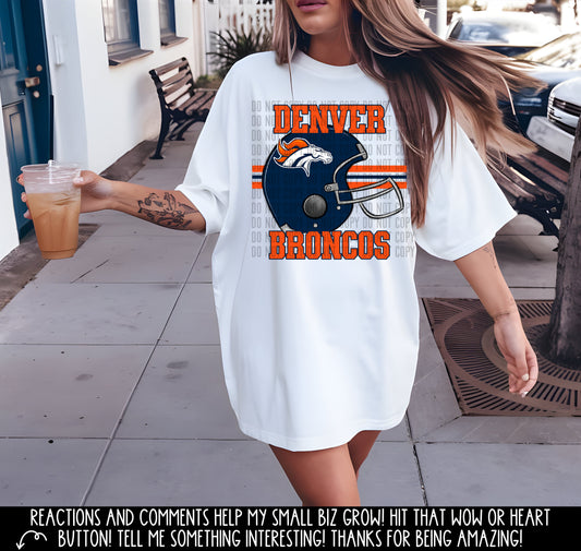 Broncos football lines - DTF (CCDD)