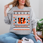 Bengals - DTF TRANSFER (ugly xmas sweater mascot football)