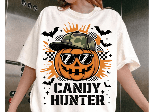 Candy hunter pumpkin - DTF TRANSFER (CFD)