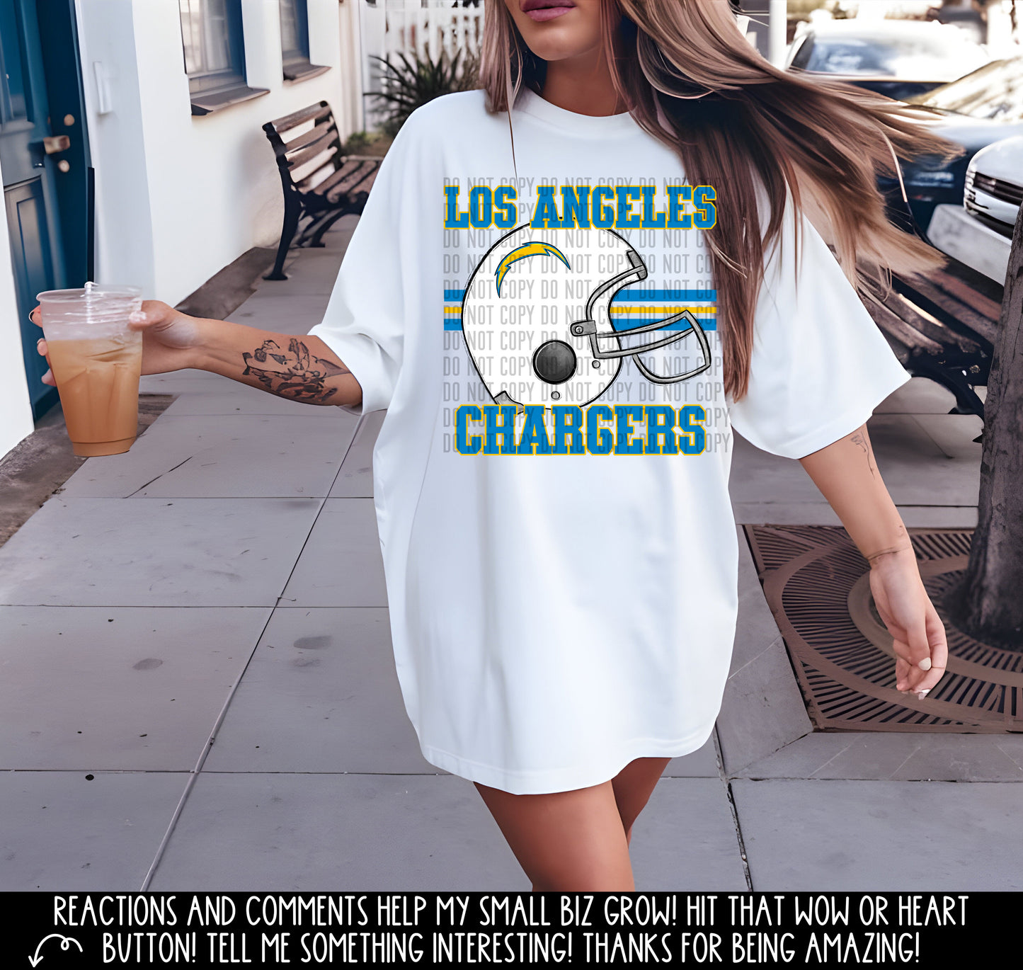 Chargers football lines - DTF (CCDD)