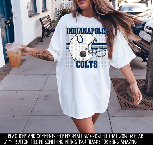 Colts football lines - DTF (CCDD)