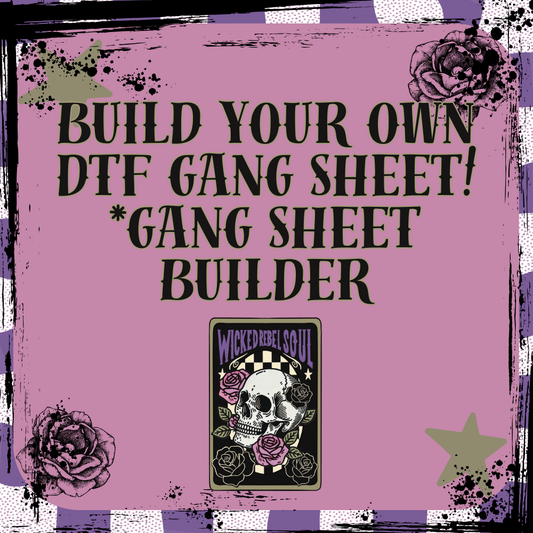 Build your own Custom DTF Gang Sheet (gang sheet builder)
