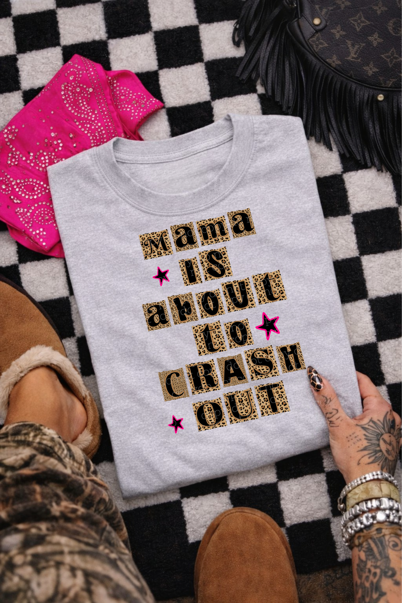 Mama is about to crash out-DTF TRANSFER (RIOTMAMA)