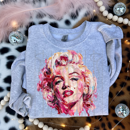 Marilyn pop art portrait - DTF TRANSFER (WFD)