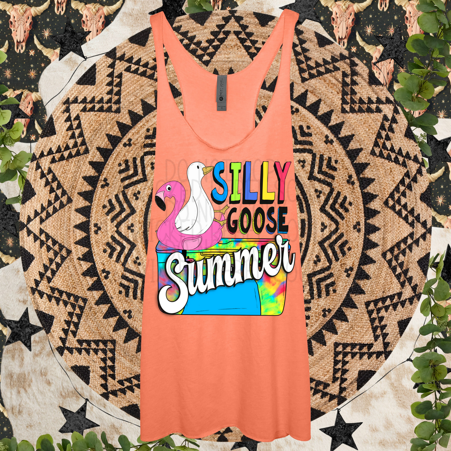 Silly goose summer - DTF TRANSFER (CND)
