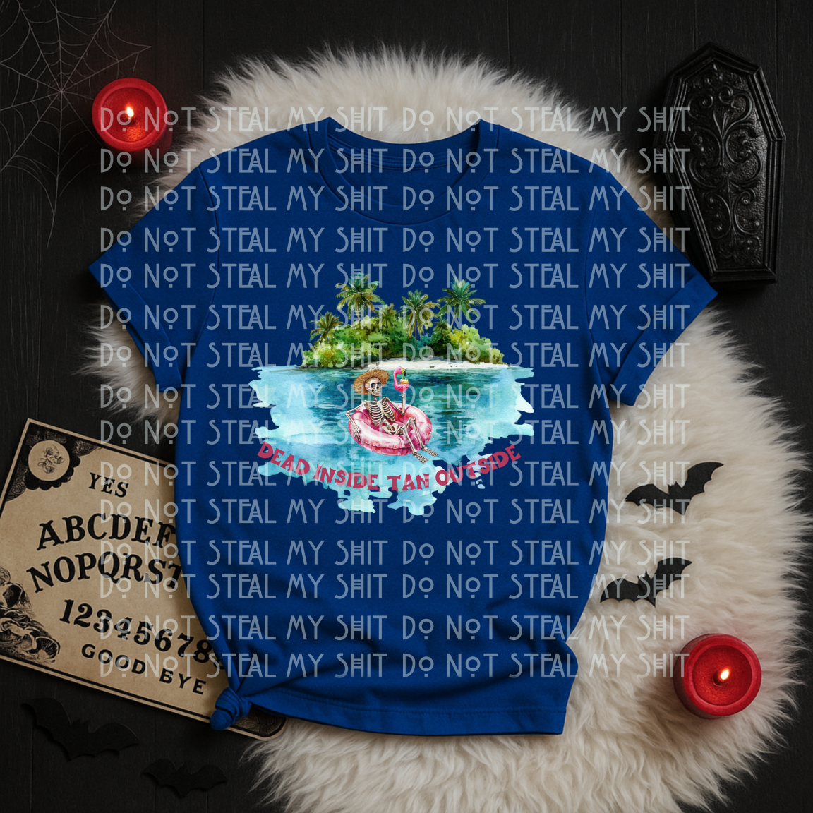 Dead Inside- DTF TRANSFER (Spooky Summer Collab)