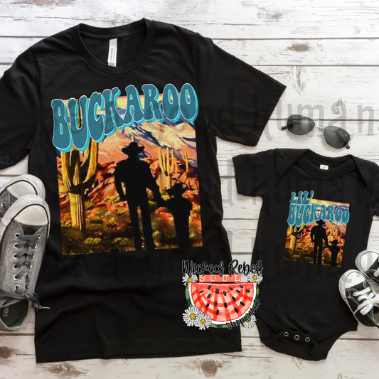 Dad & Me Buckaroo - DTF TRANSFER (CCD)