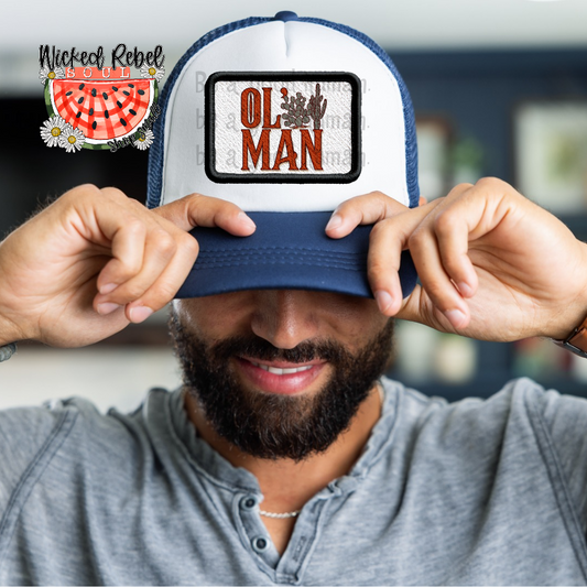 Ol Man - DTF TRANSFER (CCD)