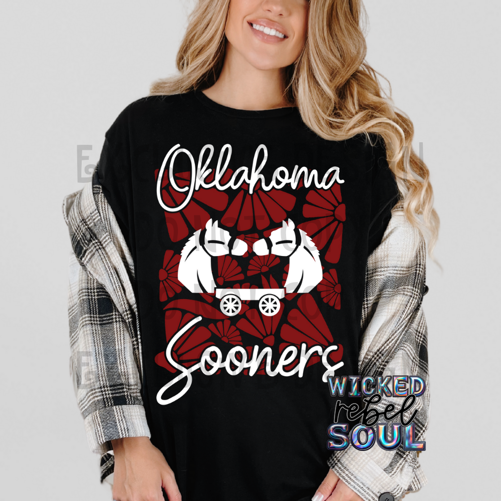 FOOTBALL TEAMS ; Retro groovy flowers EXCLUSIVE - DTF TRANSFER