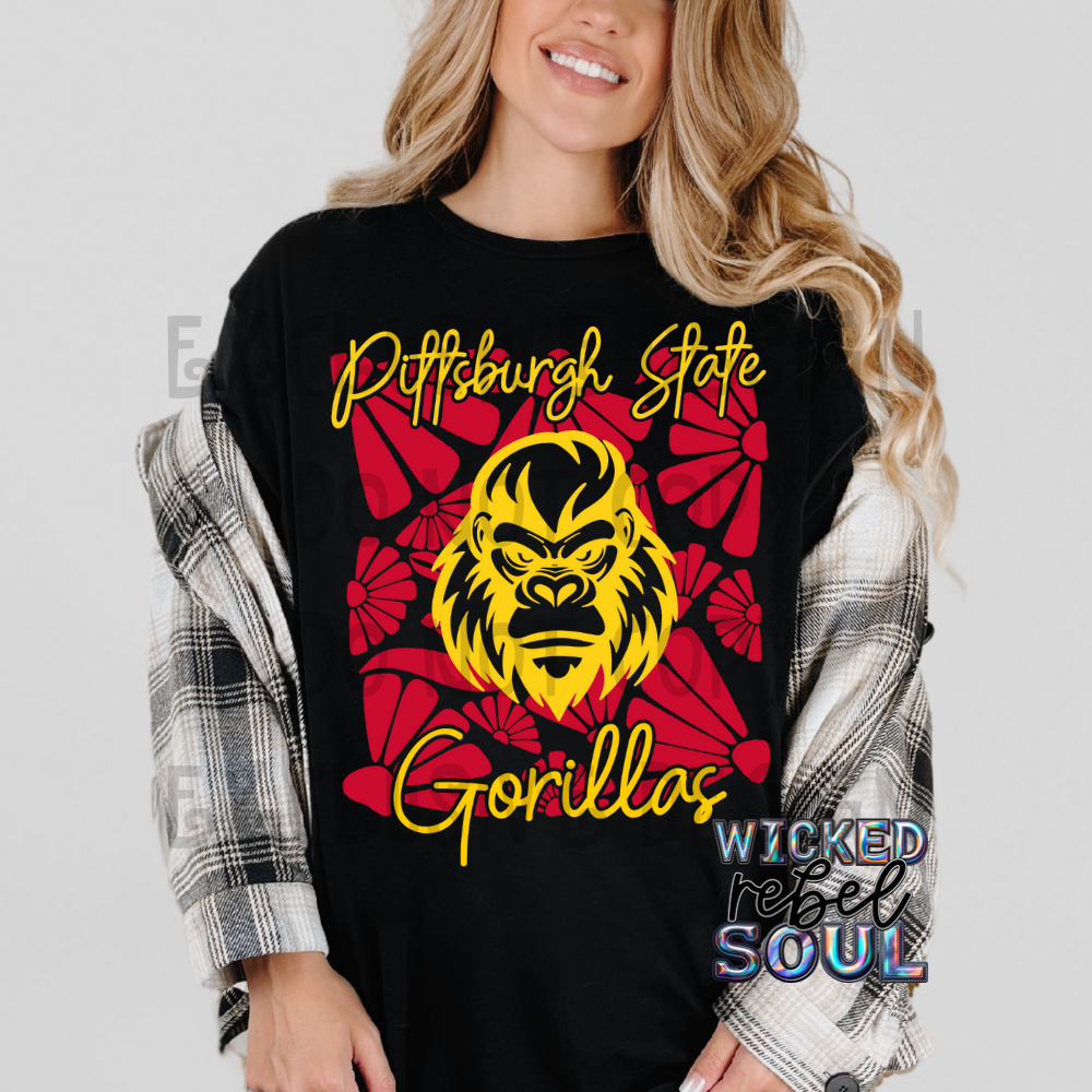 FOOTBALL TEAMS ; Retro groovy flowers EXCLUSIVE - DTF TRANSFER