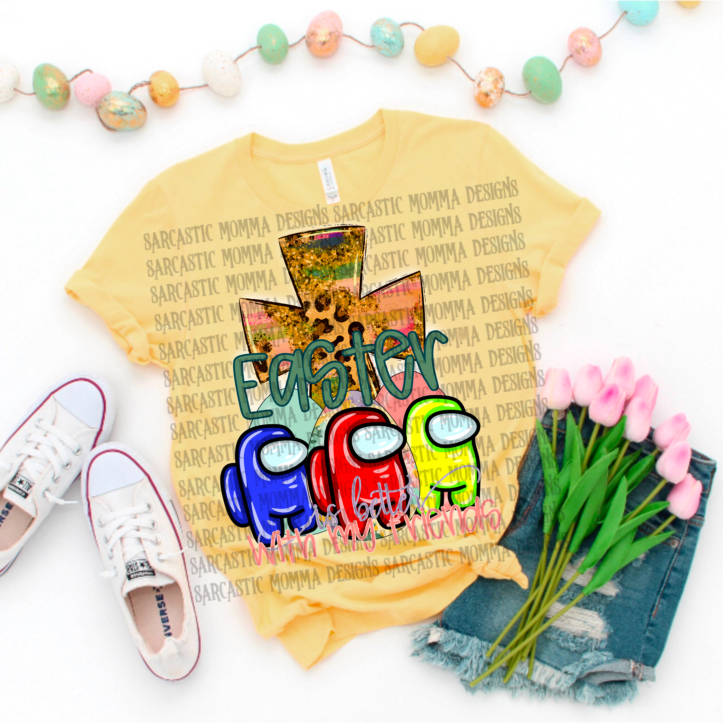 Easter is better with my friends imposter-DTF TRANSFER (SMD)