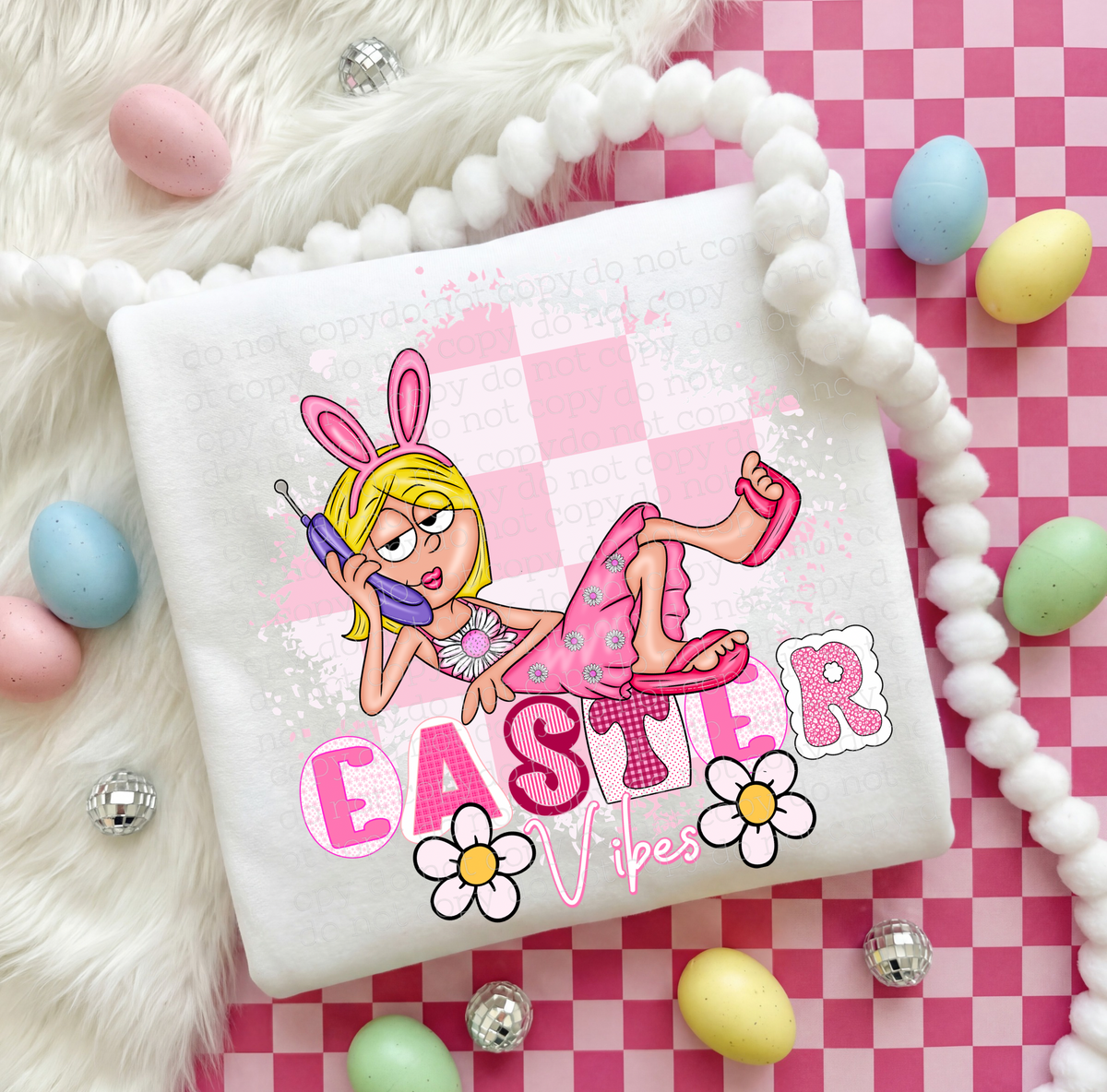 Easter Liz M -DTF TRANSFER (PEEPSHOW)