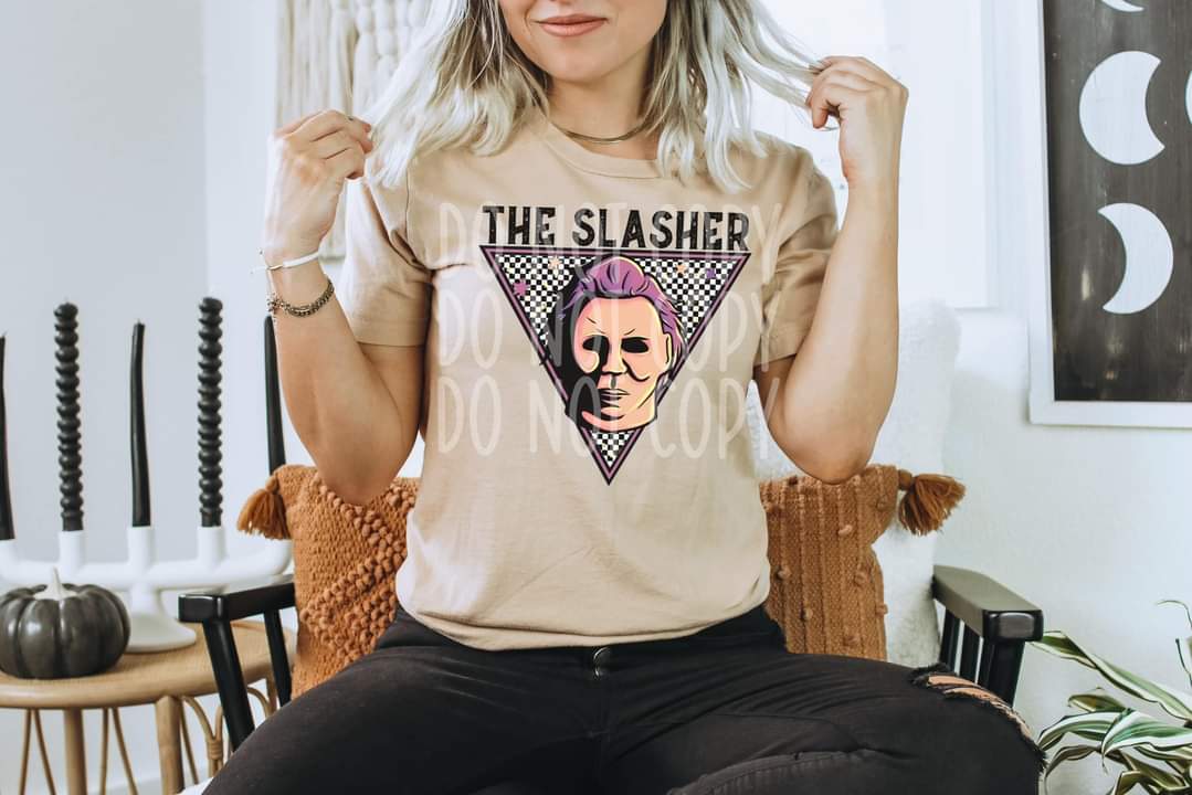 THE SLASHER horror movie - DTF TRANSFER ONLY
