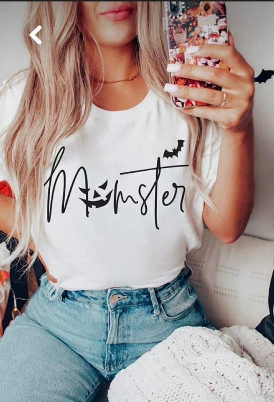 Momster with bats - DTF TRANSFER ONLY
