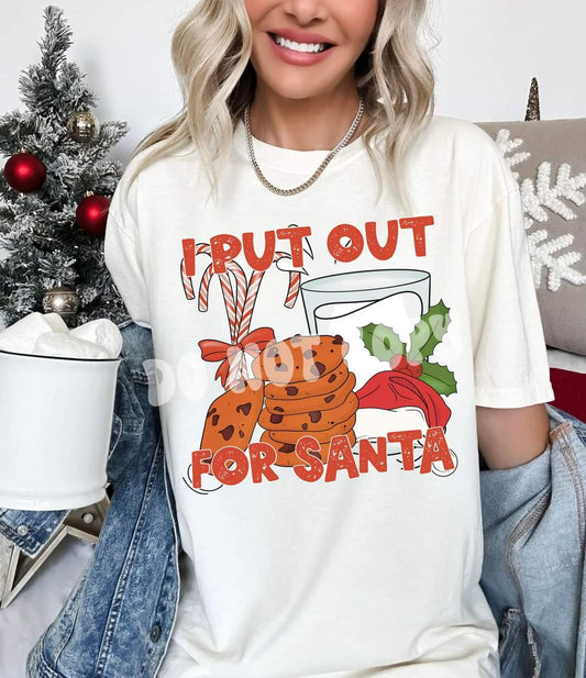 I put out for Santa - DTF TRANSFER ONLY (RTD)
