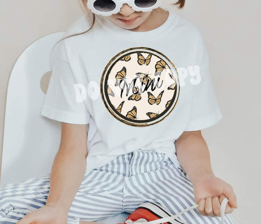 Mama Mini matching Butterflies - DTF TRANSFER ONLY (RTD)