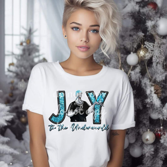 Joy to the underworld - DTF TRANSFER (TED/SSDD) villain christmas