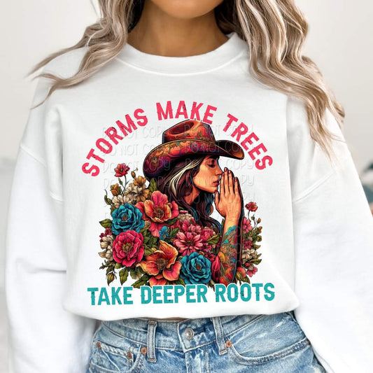 Storms make trees take deeper roots - DTF TRANSFER (KD collab)