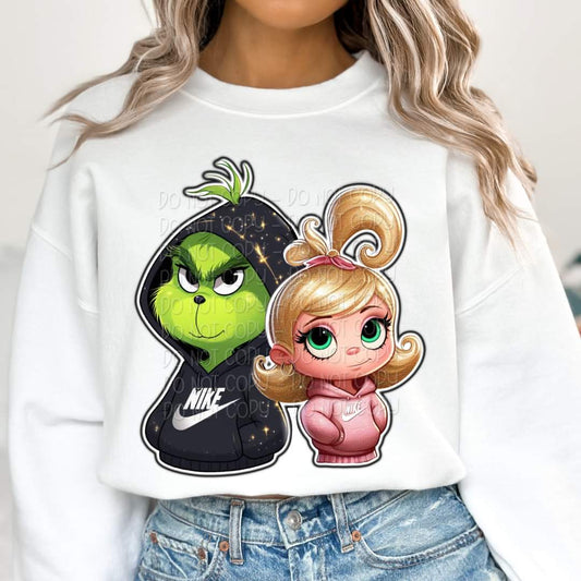 Cool Grouch and cindy - DTF TRANSFER (KD collab)