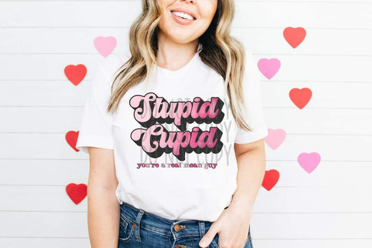 Stupid Cupid colorful - DTF TRANSFER (TED/TDD)
