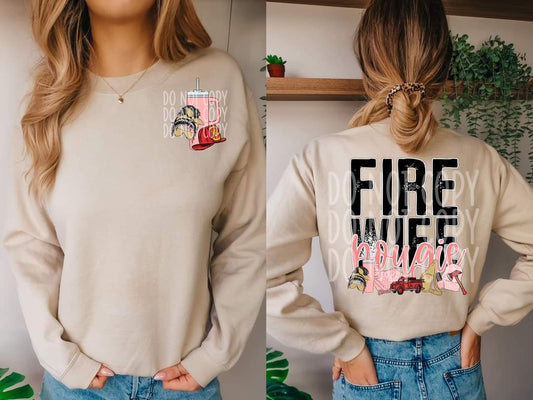 Fire Wife Bougie - DTF TRANSFER (TED)