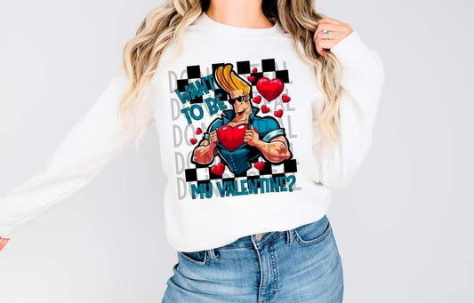 Be my Valentine Bravo - DTF TRANSFER (FDC/DFDC)
