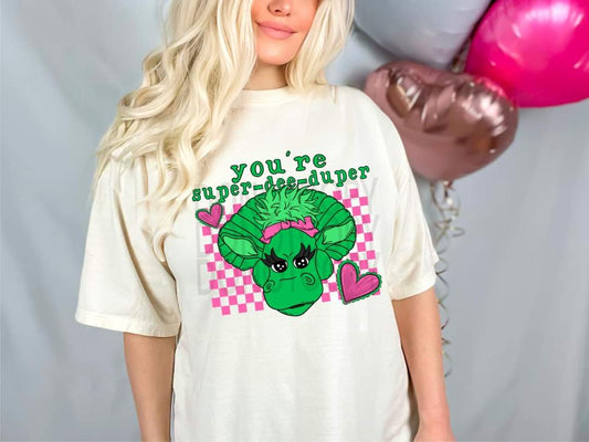 Baby Bop you're super - DTF TRANSFER (FDC/DFDC)